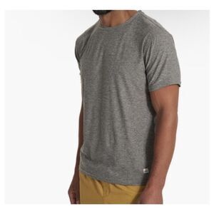 VUORI | Men’s Kashmir Heather Gray Short Sleeve Crewneck Tee Size Small